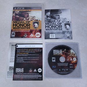 Medal of Honor: Warfighter - Sony PlayStation 3 PS3 CIB NM Free Shipping